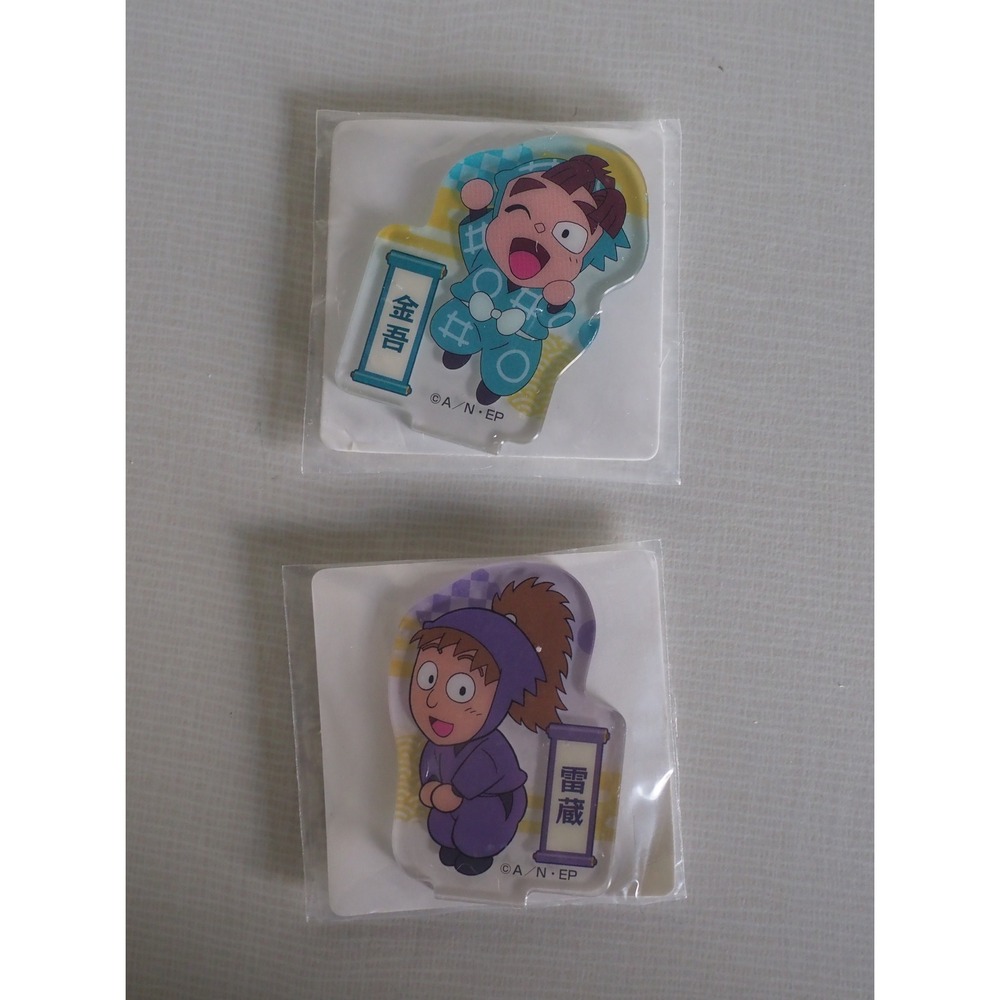 New Nintama Rantaro Kingo Raizo Mini Acrylic Stands Animate Cafe Anime Lot